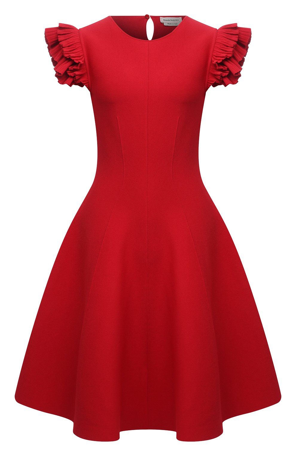 Платье из вискозы ALEXANDER MCQUEEN, арт. 667827/Q1AVM, фото 1