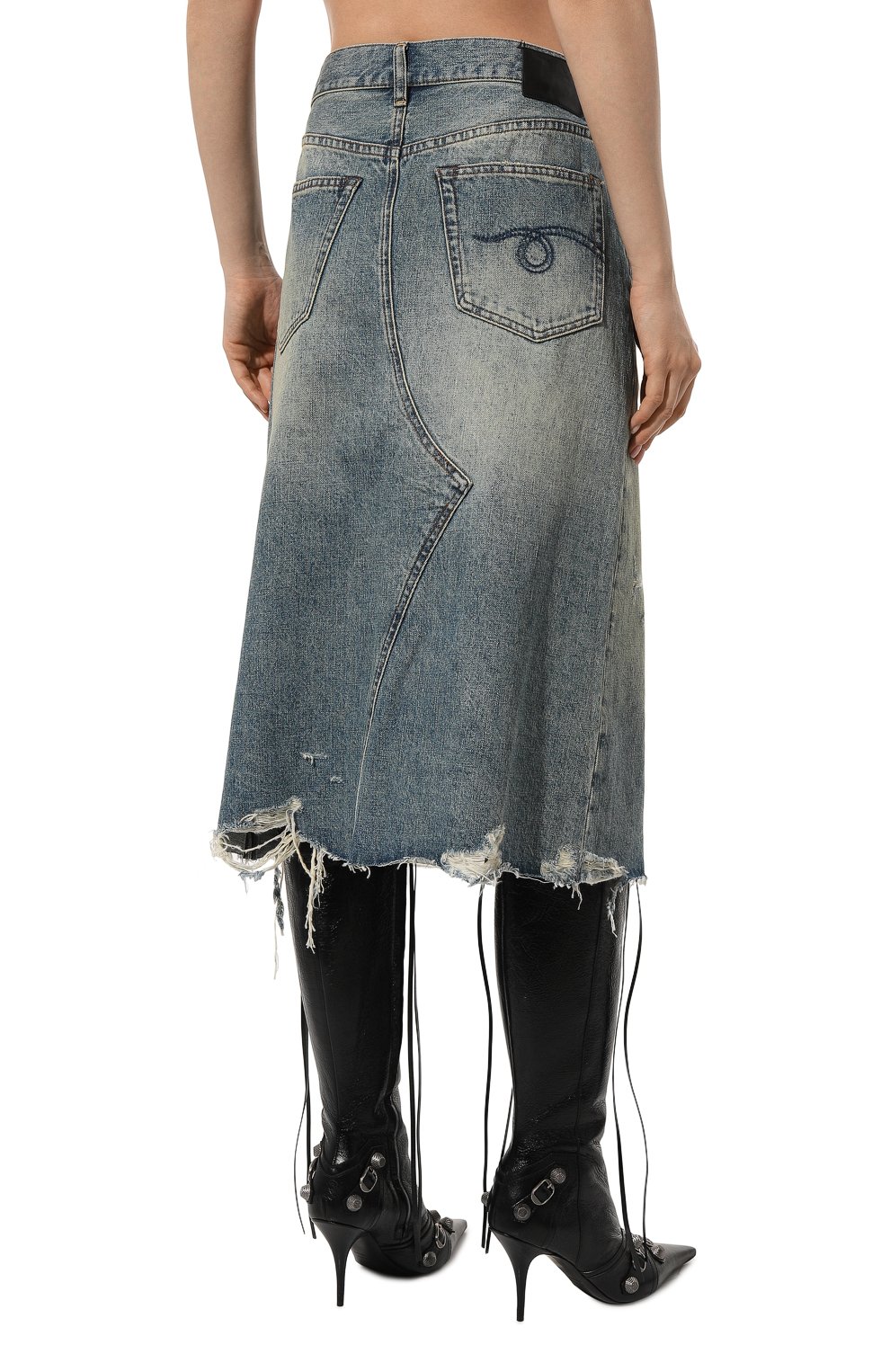 Джинсовая юбка R13, арт. R13WD100-D173D, фото 4