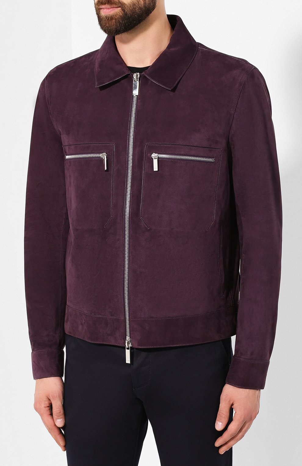 Замшевая куртка BERLUTI, арт. R16LBL54-002, фото 3