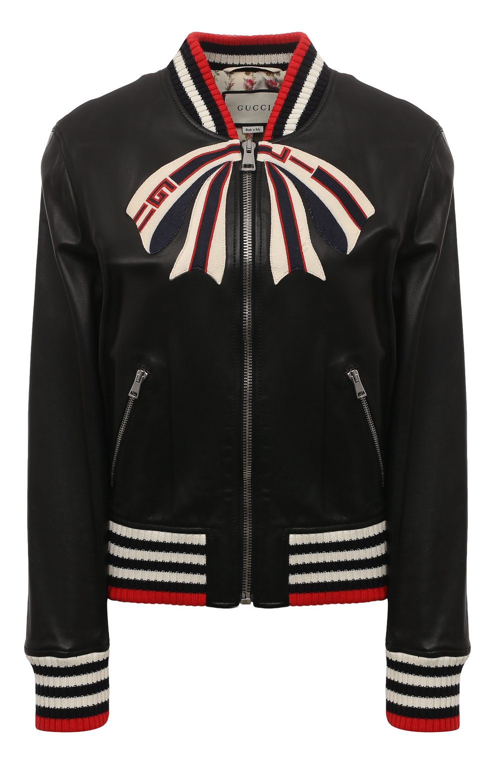 Кожаный бомбер GUCCI, арт. 514687 XG634, фото 1