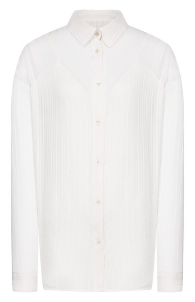 Женская шелковая рубашка MVST, арт. M26.2PW.B035/F151 FINE STRIPED SILK GAUZE