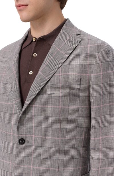 Льняной пиджак BOGLIOLI, арт. N1302E/SB6021, фото 5