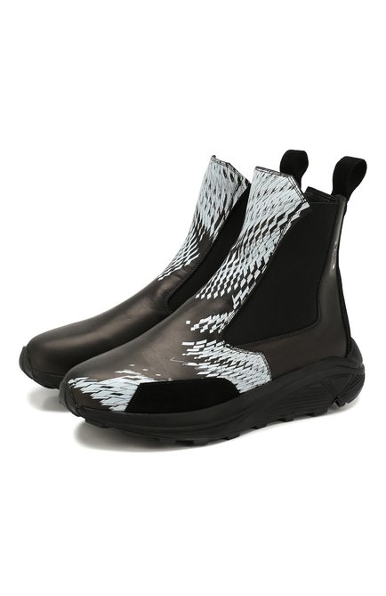 Мужские кожаные челси STONE ISLAND SHADOW PROJECT, арт. 7119S0422
