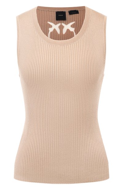 Женский топ из шелка и хлопка PINKO, арт. 102809-A1KW