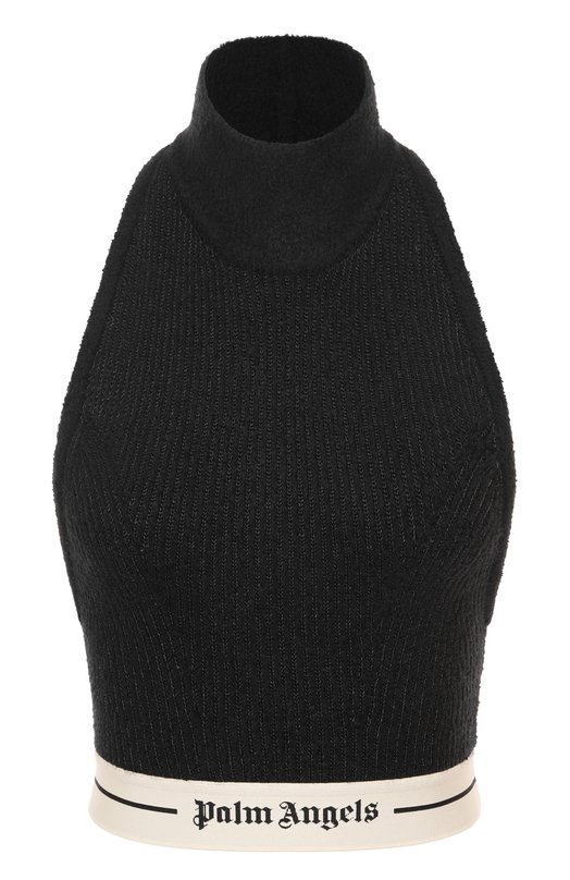 Топ Palm Angels PWHT029F25KNI001 Чёрный PWHT029F25KNI001