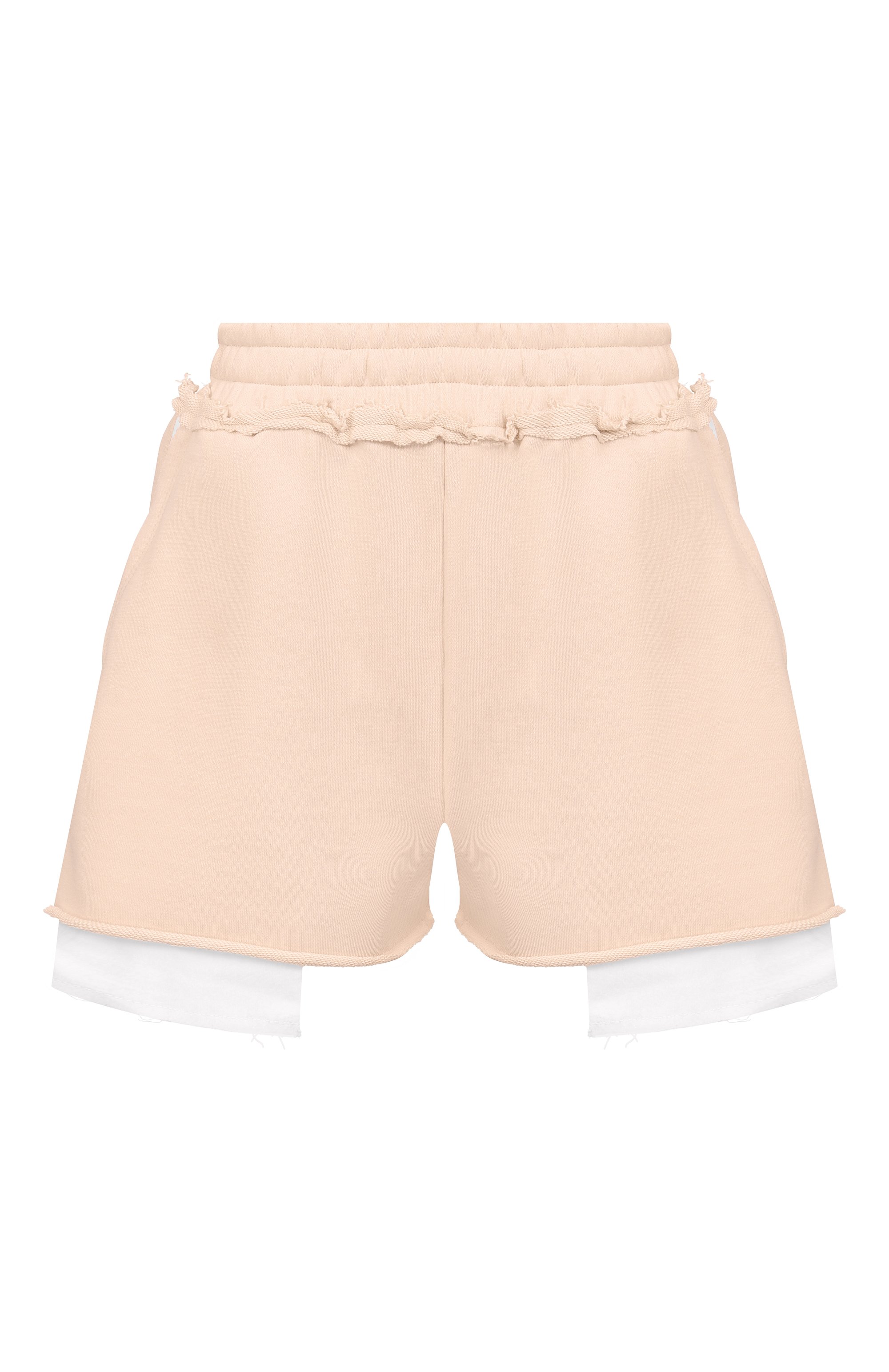 Хлопковые шорты COMME DES FUCKDOWN, арт. CFABW01593, фото 1