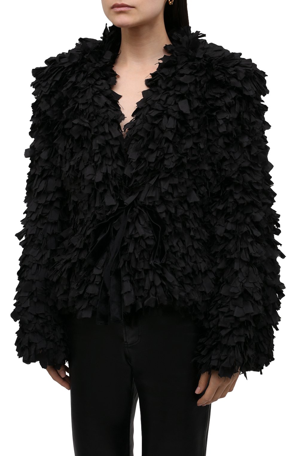 Жакет TOM FORD черного цвета по цене 1365000 руб., арт. CP1398-SDE134, фото 3 Жакет TOM FORD, арт. CP1398-SDE134, фото 3