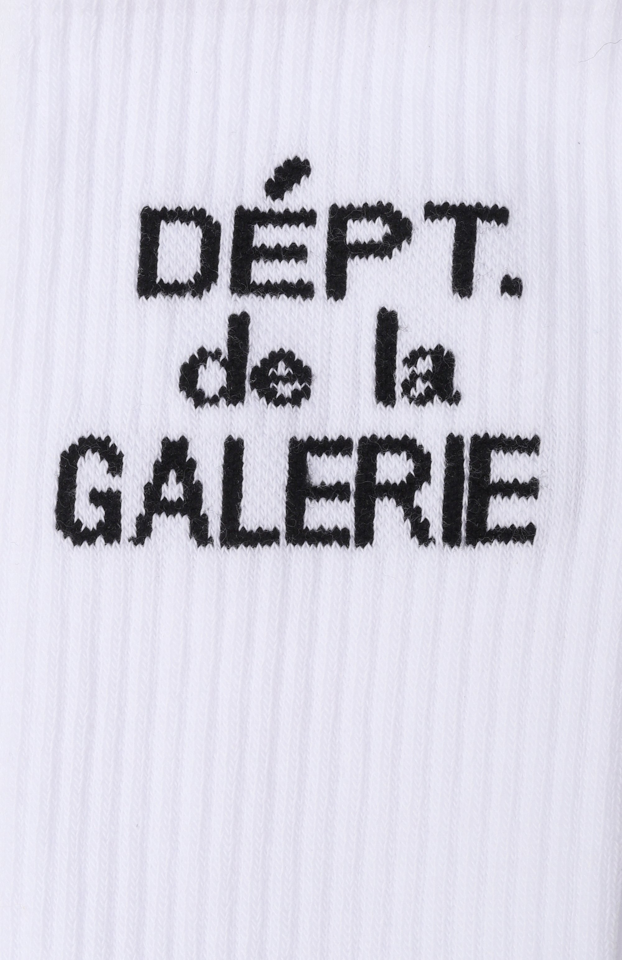 Хлопковые носки GALLERY DEPT. белого цвета по цене 6720 руб., арт. ACC011/C0TT0N P0LYAMIDE, фото 2 Хлопковые носки GALLERY DEPT., арт. ACC011/C0TT0N P0LYAMIDE, фото 2