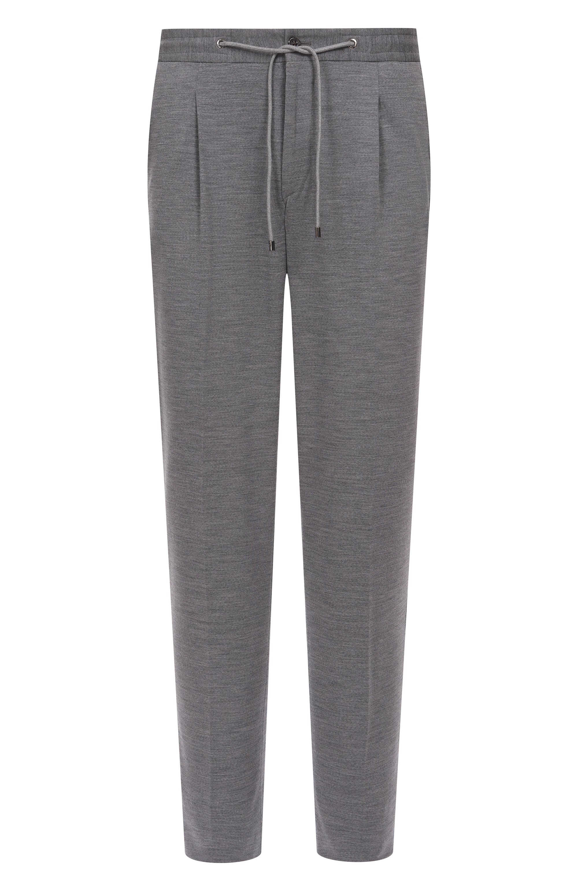 Брюки из шерсти и хлопка CORNELIANI, арт. 254L19-2518800, фото 1