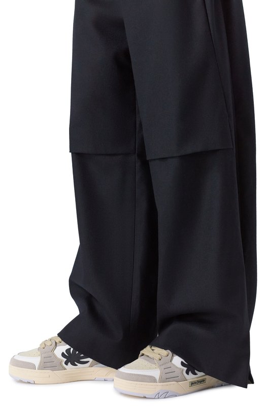 Комбинированные кеды Venice Palm Angels PMIA101C99LEA001 Серый  PMIA101C99LEA001 Фото 3