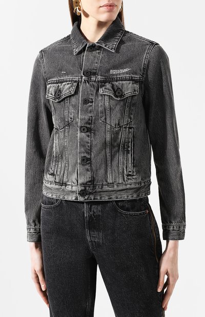 Джинсовая куртка OFF-WHITE, арт. 0WYE012R207740687500, фото 3