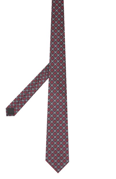 Шелковый галстук GUCCI, арт. 545072/4E002, фото 2