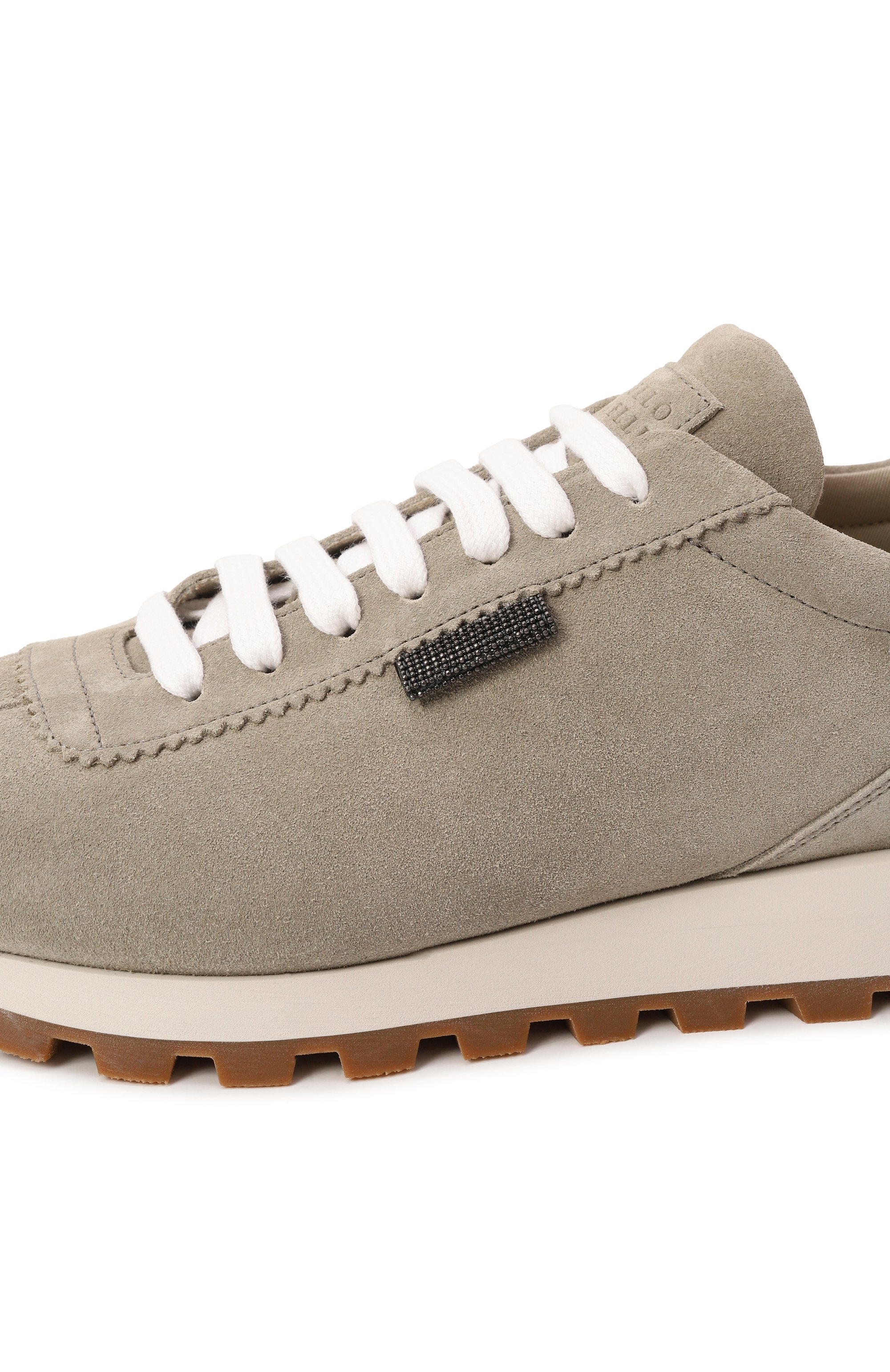 Замшевые кроссовки BRUNELLO CUCINELLI, арт. MZSFG2110, фото 7