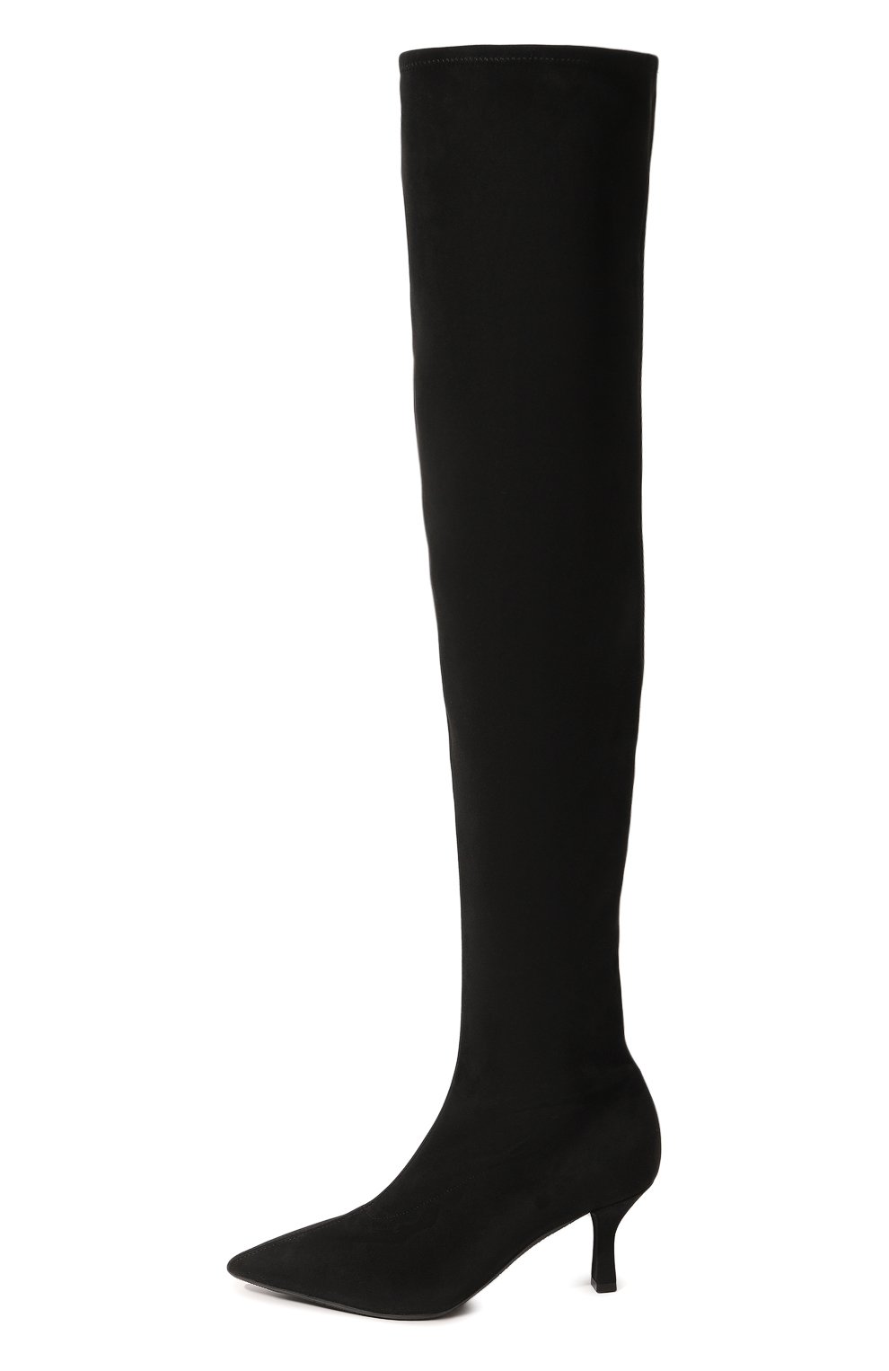 Текстильные ботфорты CASADEI, арт. 1T016Z060NGYSUE, фото 4