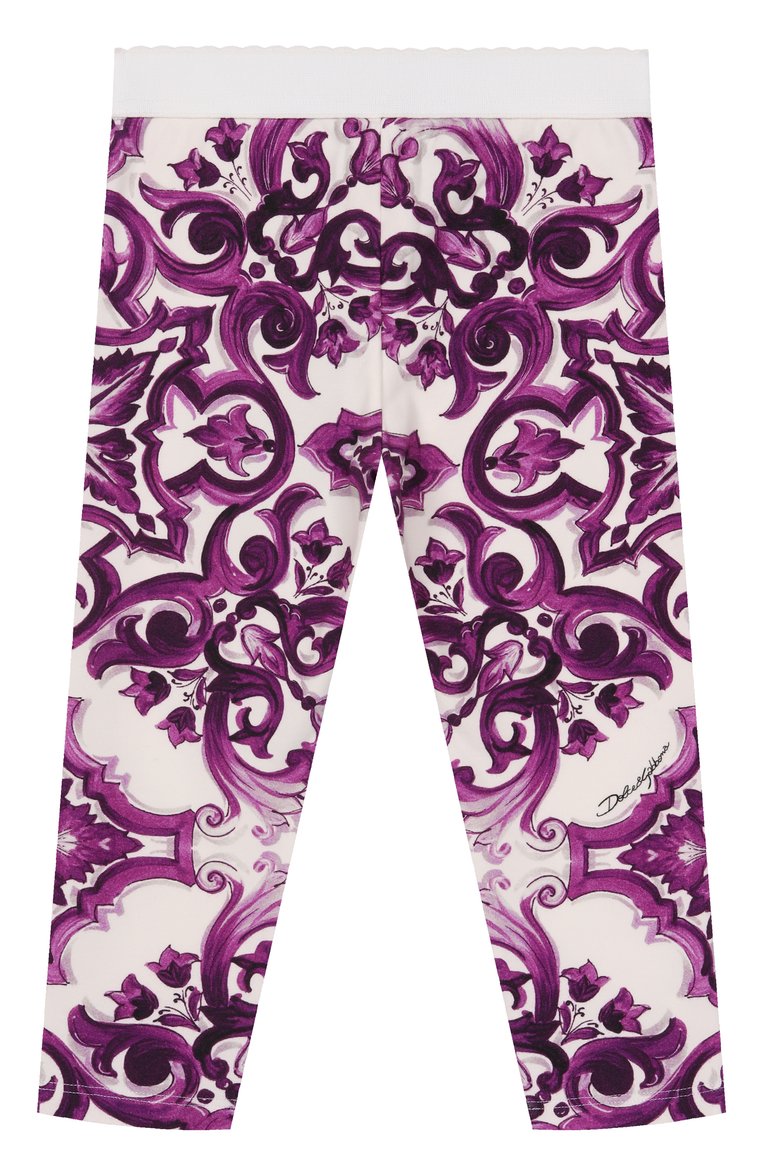 Хлопковые легинсы DOLCE & GABBANA, арт. L2JP5B/HPGF4, фото 1