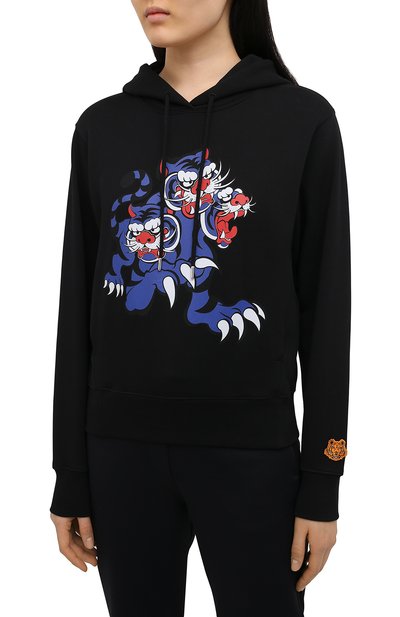 Хлопковое худи KENZO, арт. FB52SW8744ML, фото 3