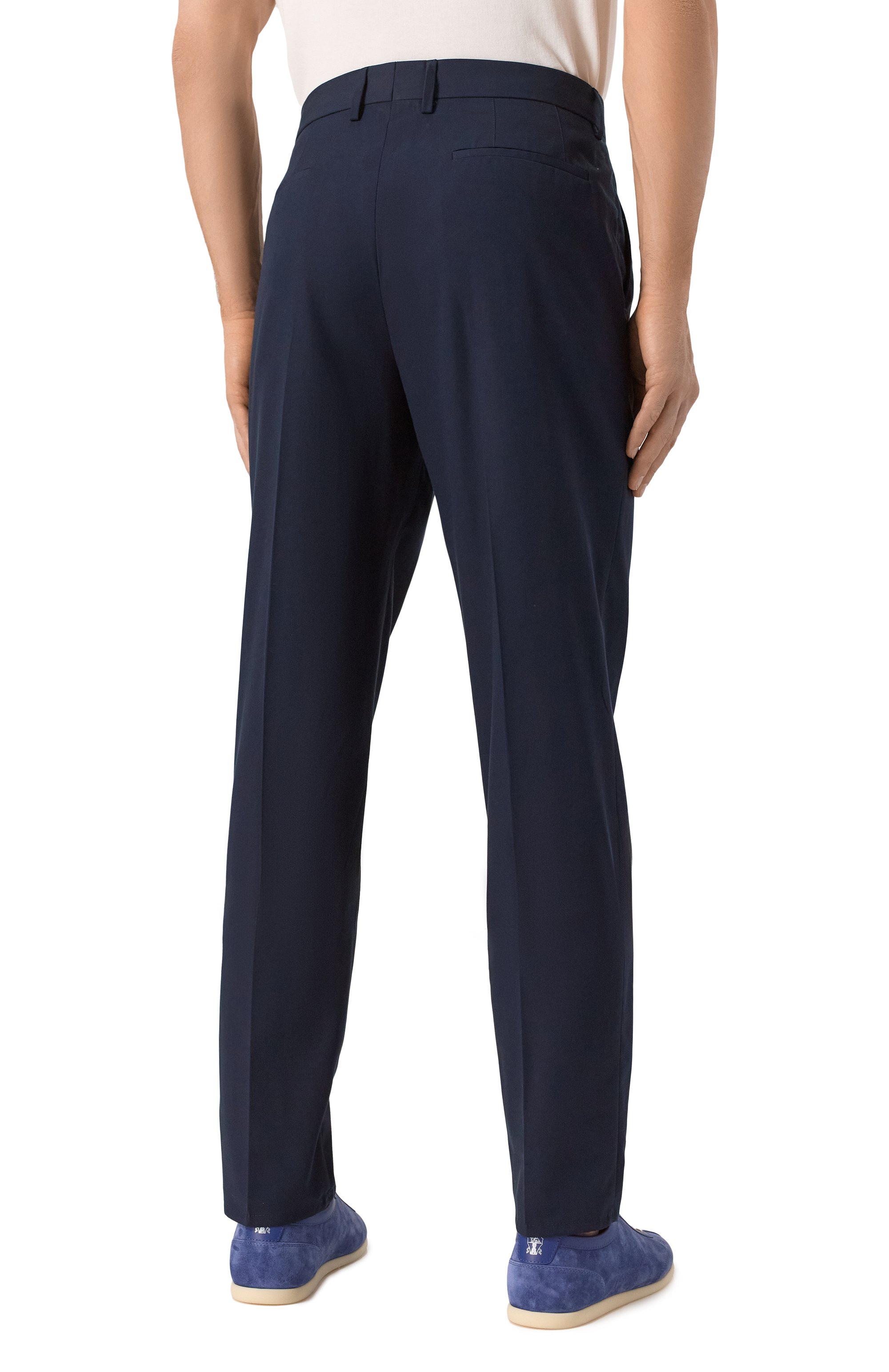 Хлопковые брюки BRUNELLO CUCINELLI, арт. MH252E1950, фото 4