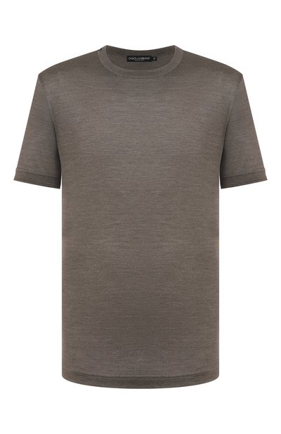 Мужская шелковая футболка DOLCE & GABBANA, арт. G8ST1T/G7P0F