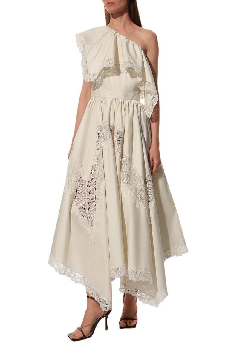 Хлопковое платье ZUHAIR MURAD, арт. DRS21363/SAC0002, фото 1