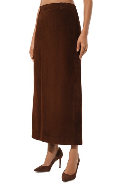 Замшевая юбка LE17SEPTEMBRE, арт. LS2479SK002EBR, фото 3