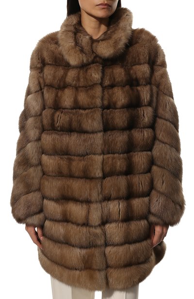 Двусторонняя шуба из меха соболя VICTORIA KUSENKOVA, арт. 723604087579, фото 3