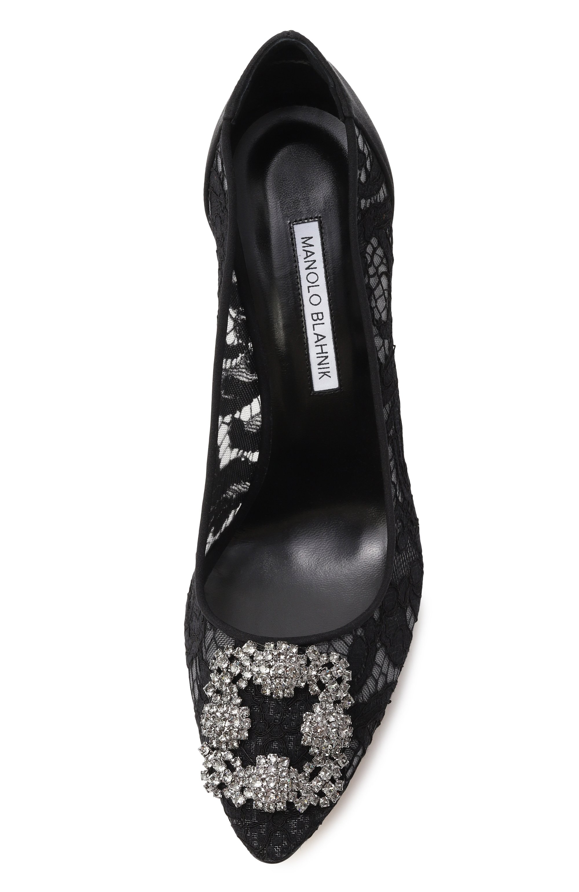 Текстильные туфли hangisi 90 MANOLO BLAHNIK, арт. 9XX-0697/LAC, фото 6