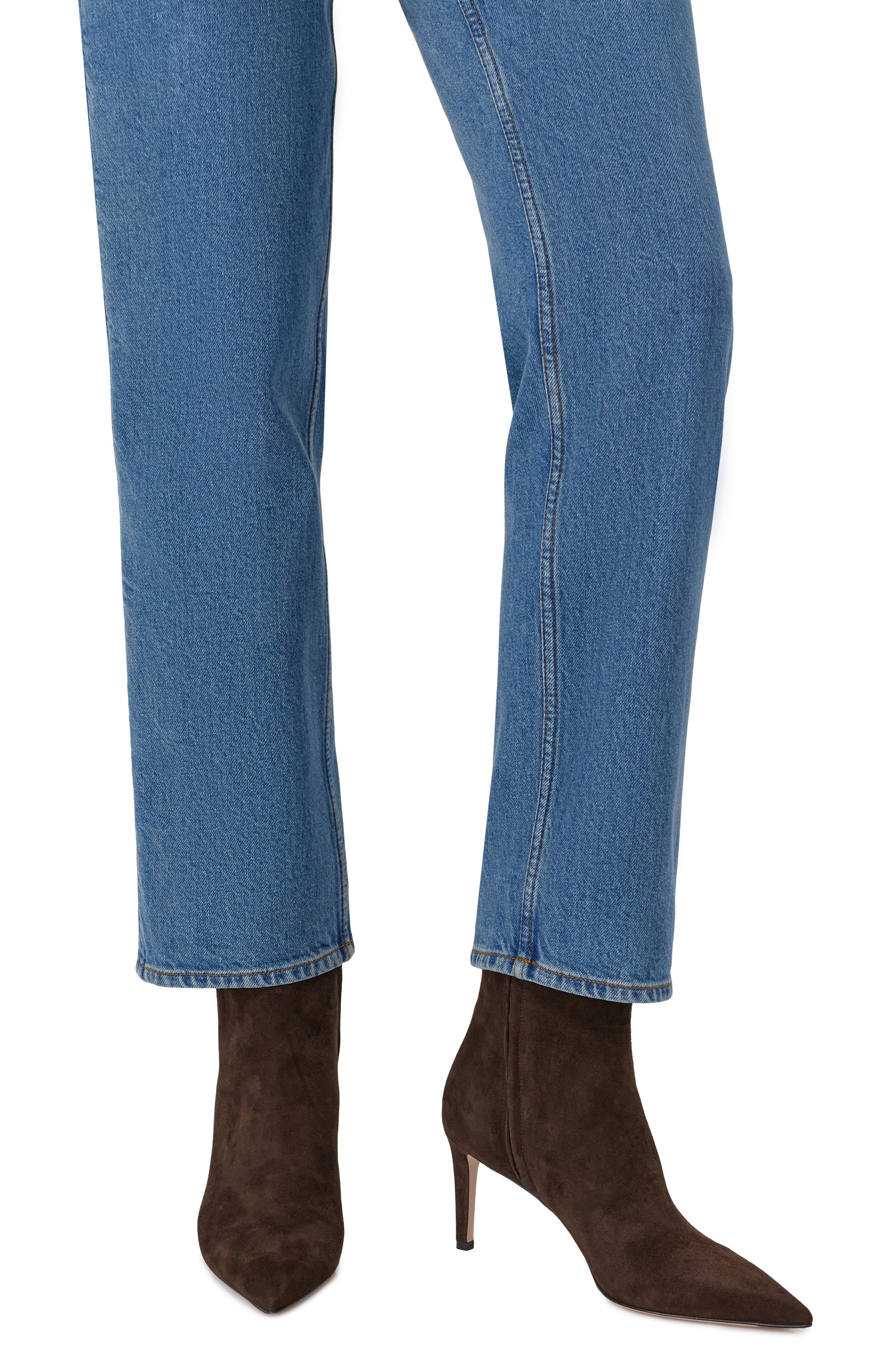 Замшевые ботильоны KITON, арт. D56823K0525F06, фото 3