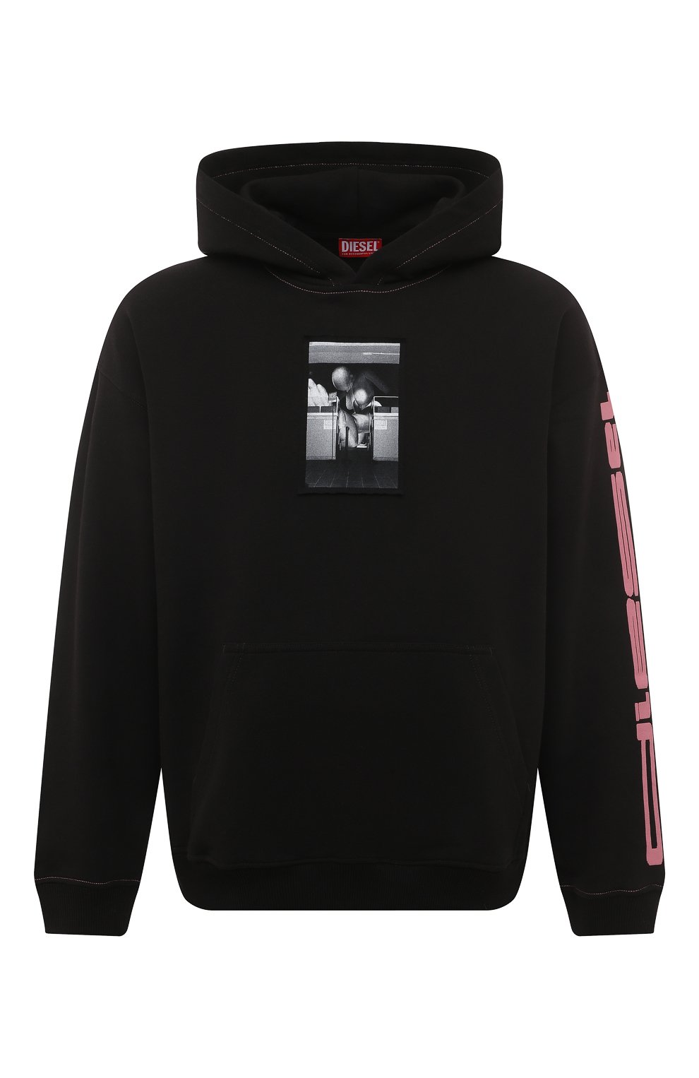 Хлопковое худи DIESEL, арт. A12283/0IEAX, фото 1