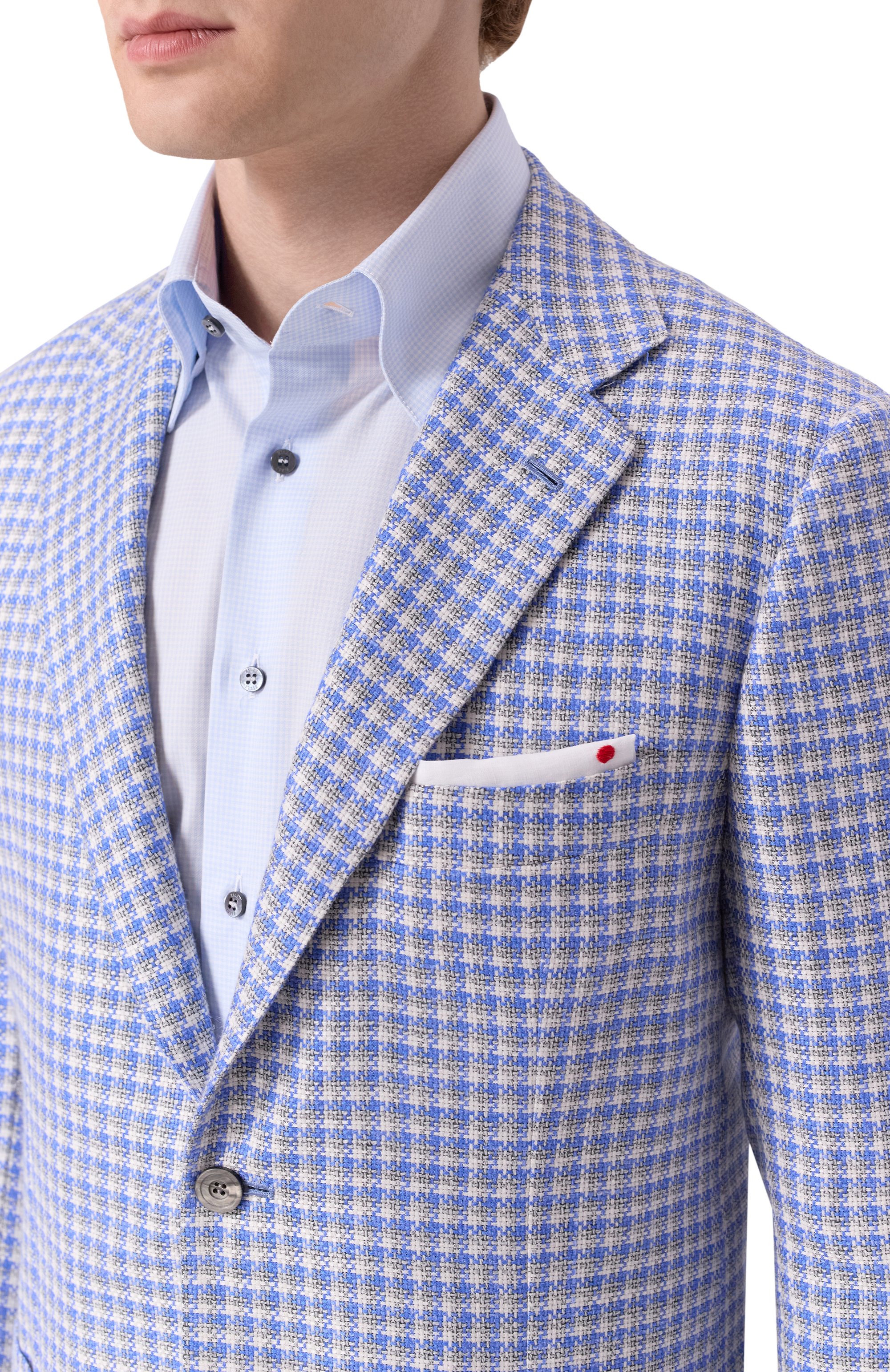 Пиджак из кашемира и шерсти KITON, арт. UG81K0610E52, фото 6