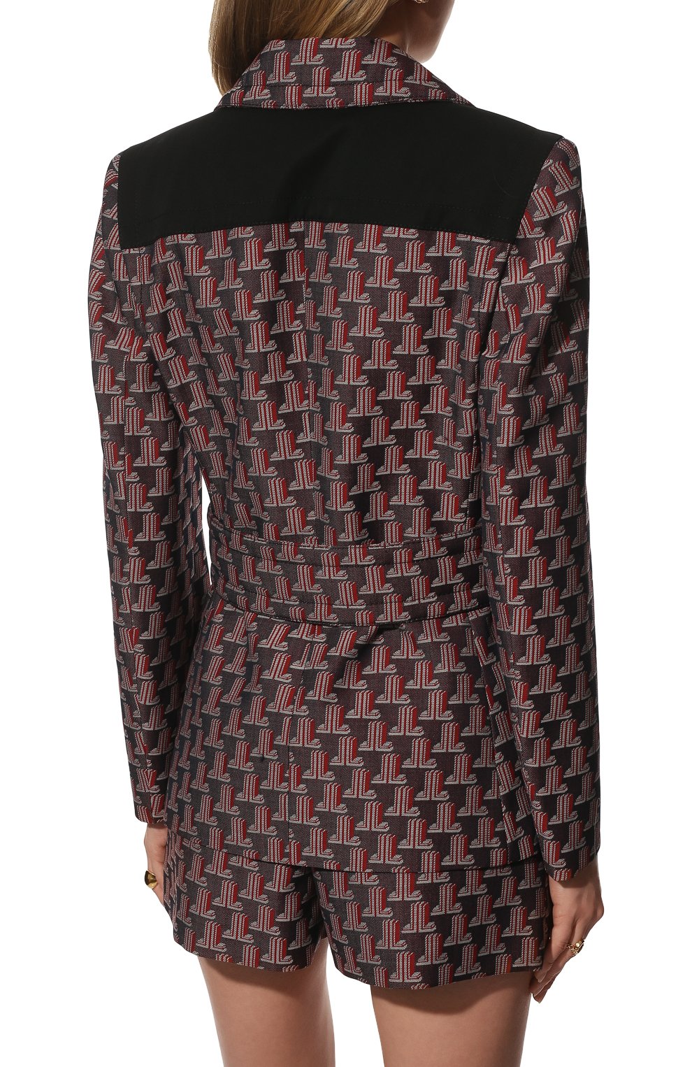 Шерстяной жакет LANVIN красного цвета по цене 229000 руб., арт. RW-JA9175-5190-P22, фото 4 Шерстяной жакет LANVIN, арт. RW-JA9175-5190-P22, фото 4