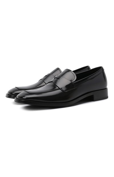 Кожаные пенни-лоферы PRADA, арт. 2DB196-P39-F0002-X000, фото 1