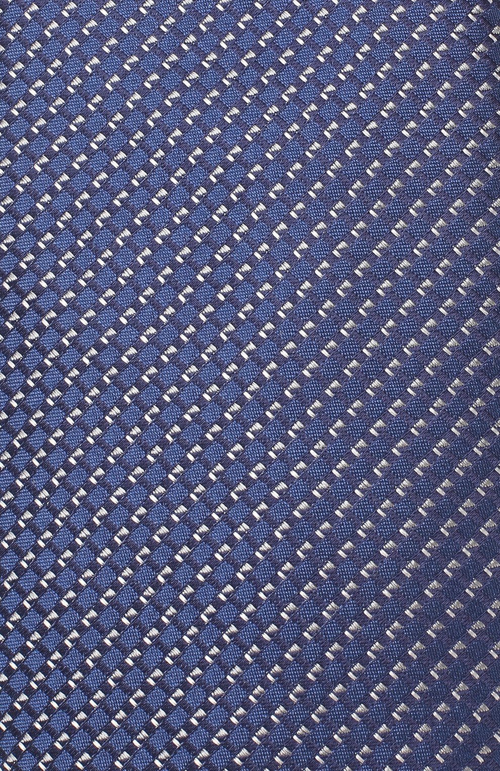 Шелковый галстук LANVIN темно-синего цвета по цене 11950 руб., арт. 2140/TIE, фото 3 Шелковый галстук LANVIN, арт. 2140/TIE, фото 3