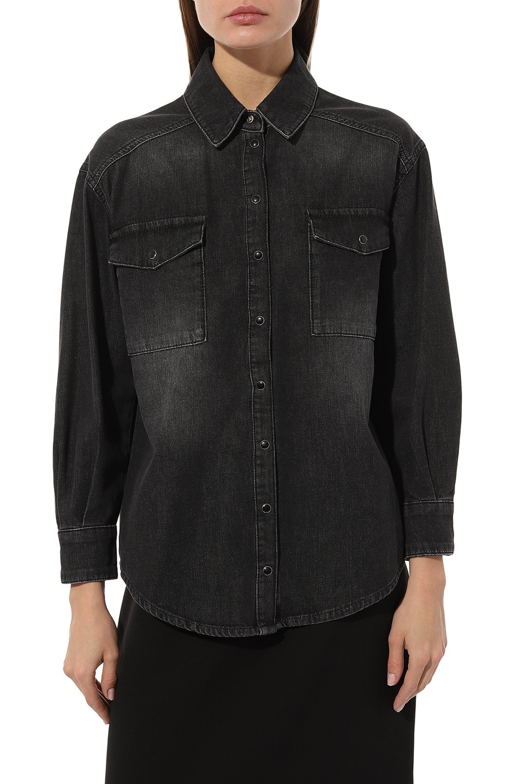 Джинсовая рубашка PATRIZIA PEPE, арт. 8C0586_D031, фото 3