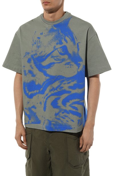 Хлопковая футболка JIL SANDER, арт. J21GC0155/J20176, фото 3