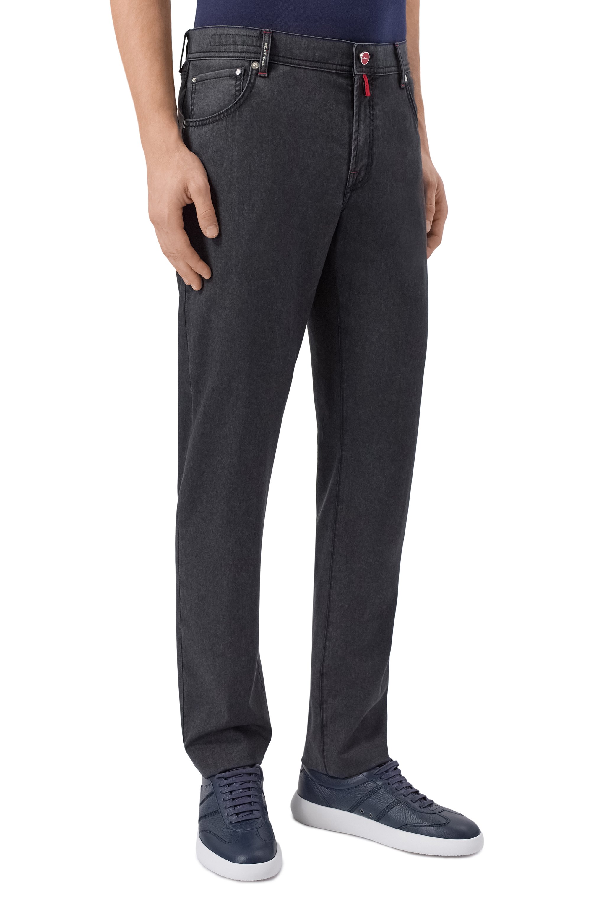 Шерстяные брюки KITON, арт. UPNJSK0615H, фото 3