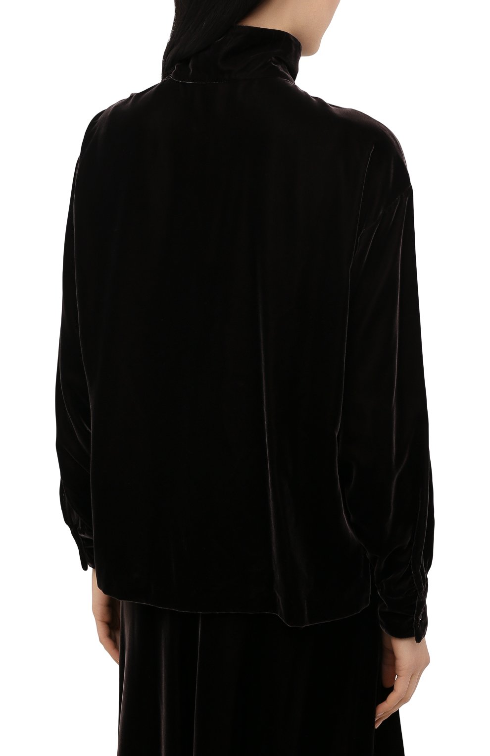 Бархатная блузка RALPH LAUREN, арт. 290825294, фото 4