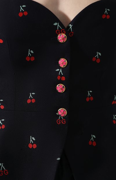 Топ из смеси хлопка и шерсти GUCCI, арт. 569887/ZABMY, фото 5