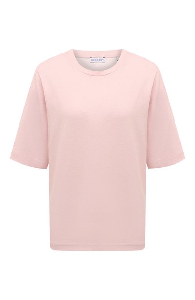 Женская хлопковая футболка BURBERRY, арт. 8083599