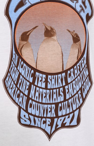 Хлопковая футболка прямого кроя с принтом COACH, арт. 26230, фото 5