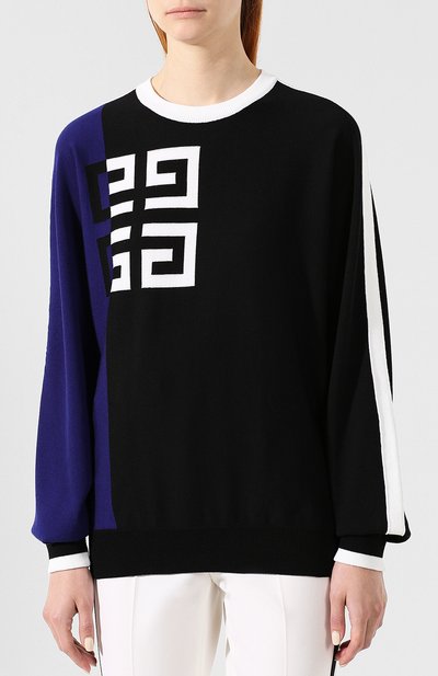 Пуловер из смеси шерсти и вискозы GIVENCHY, арт. BW906K4Z4F, фото 3
