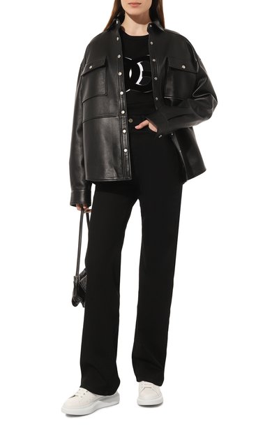 Хлопковый свитшот DOLCE & GABBANA черного цвета по цене 87450 руб., арт. F9P40Z/HU7HV, фото 2 Хлопковый свитшот DOLCE & GABBANA, арт. F9P40Z/HU7HV, фото 2