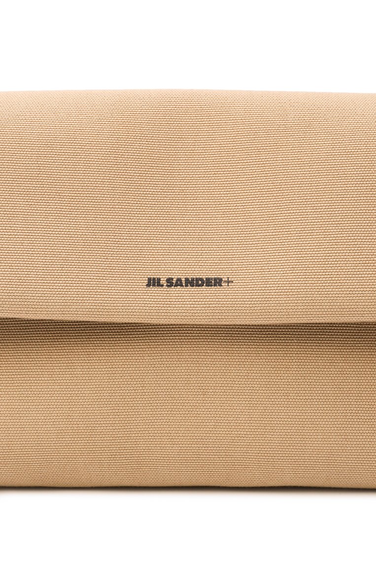 Мужская сумка utility medium JIL SANDER бежевого цвета, арт. J49WG0015-P6647 | Фото 3 (Размер: small; Материал: Текстиль; Ремень/цепочка: На ре�мешке)