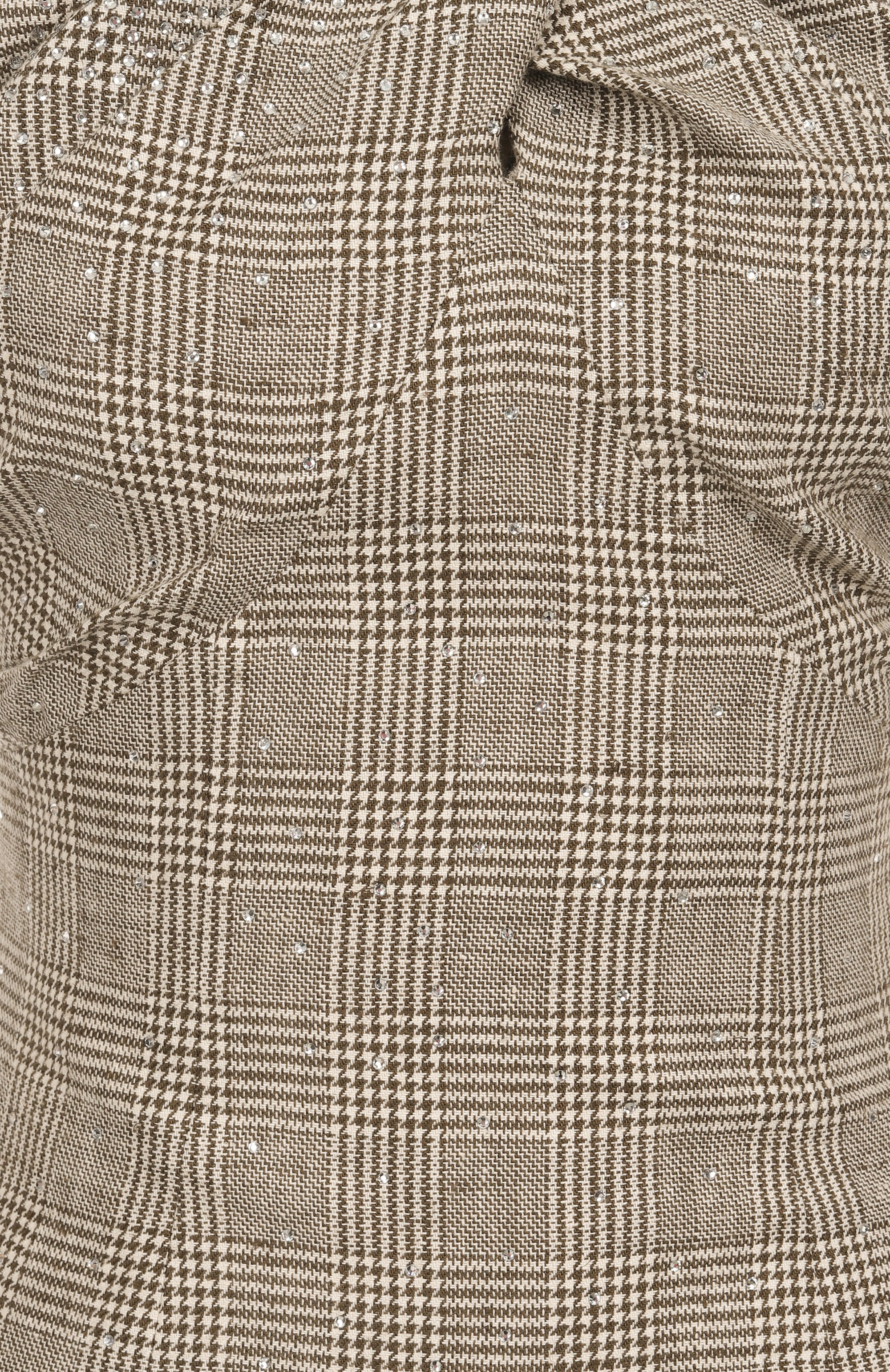 Платье из вискозы и хлопка с отделкой стразами GIUSEPPE DI MORABITO, арт. 04SSDR267C 04427, фото 6