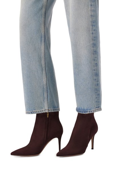 Замшевые ботильоны levy 85 GIANVITO ROSSI, арт. G70321.85RIC.CASB0UR, фото 2