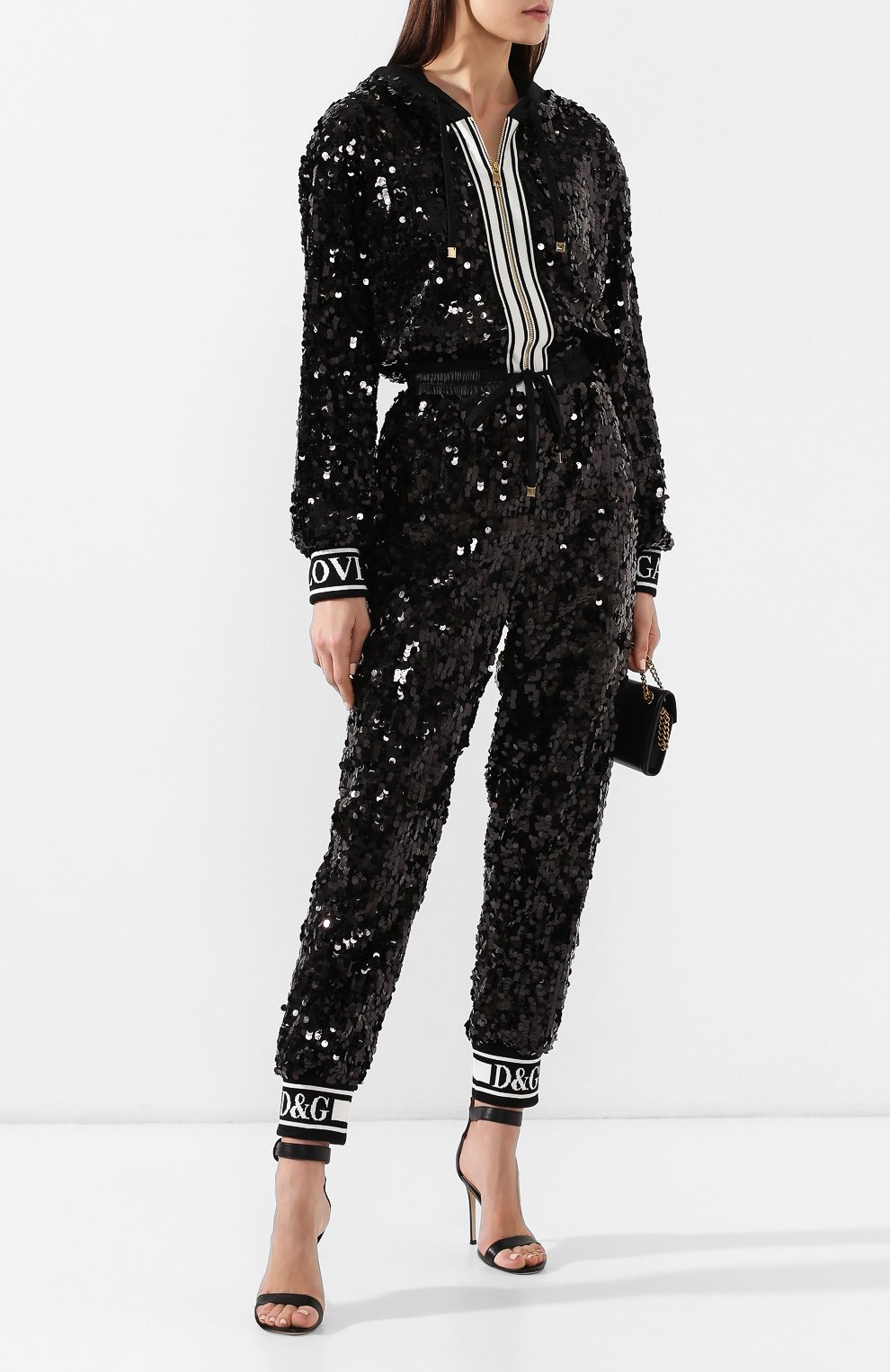 Комбинезон с пайетками DOLCE & GABBANA, арт. F6C5KT/FLSA8, фото 2