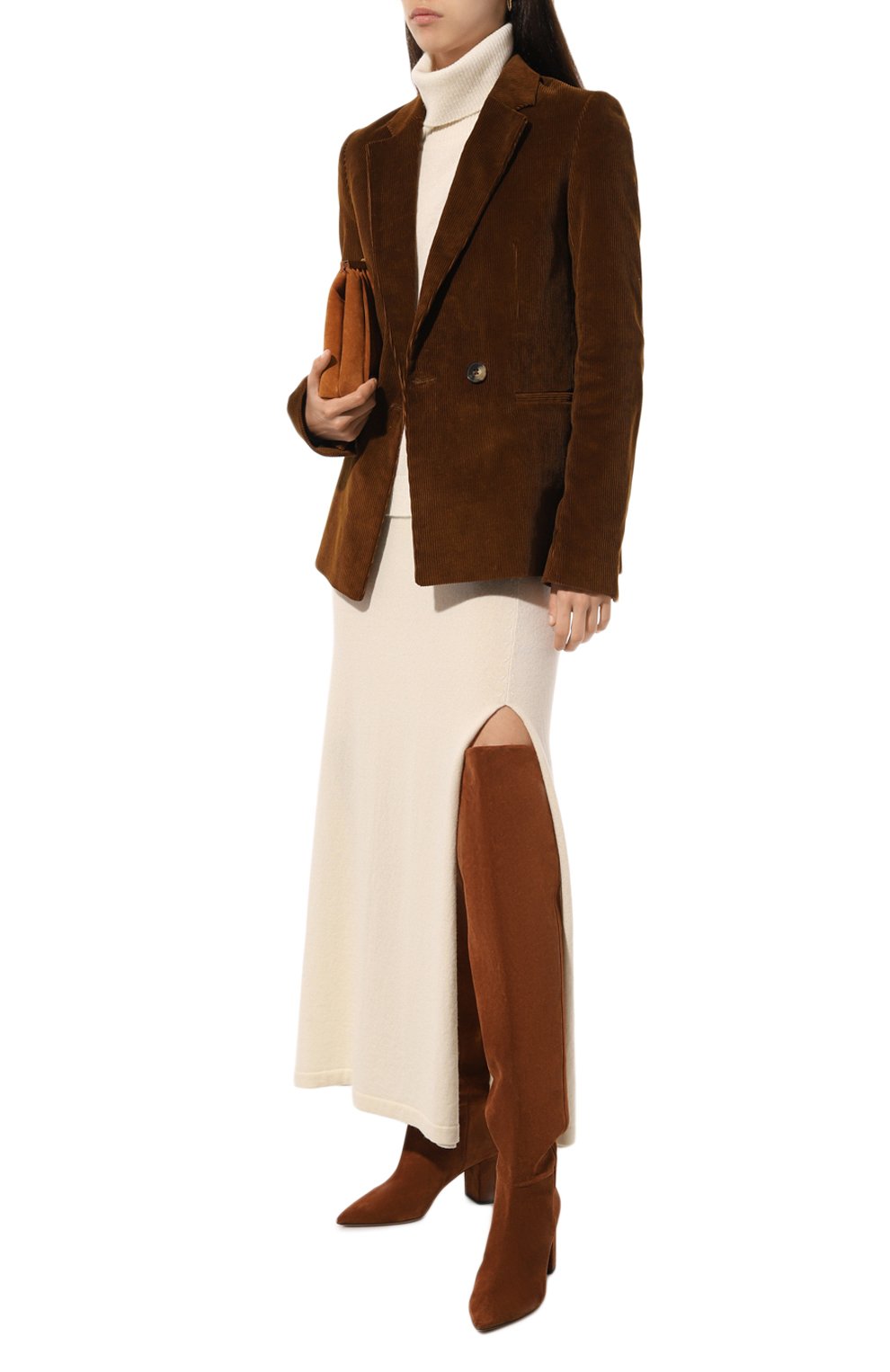 Замшевые ботфорты anja 70 PARIS TEXAS, арт. PX1393/XV003, фото 2