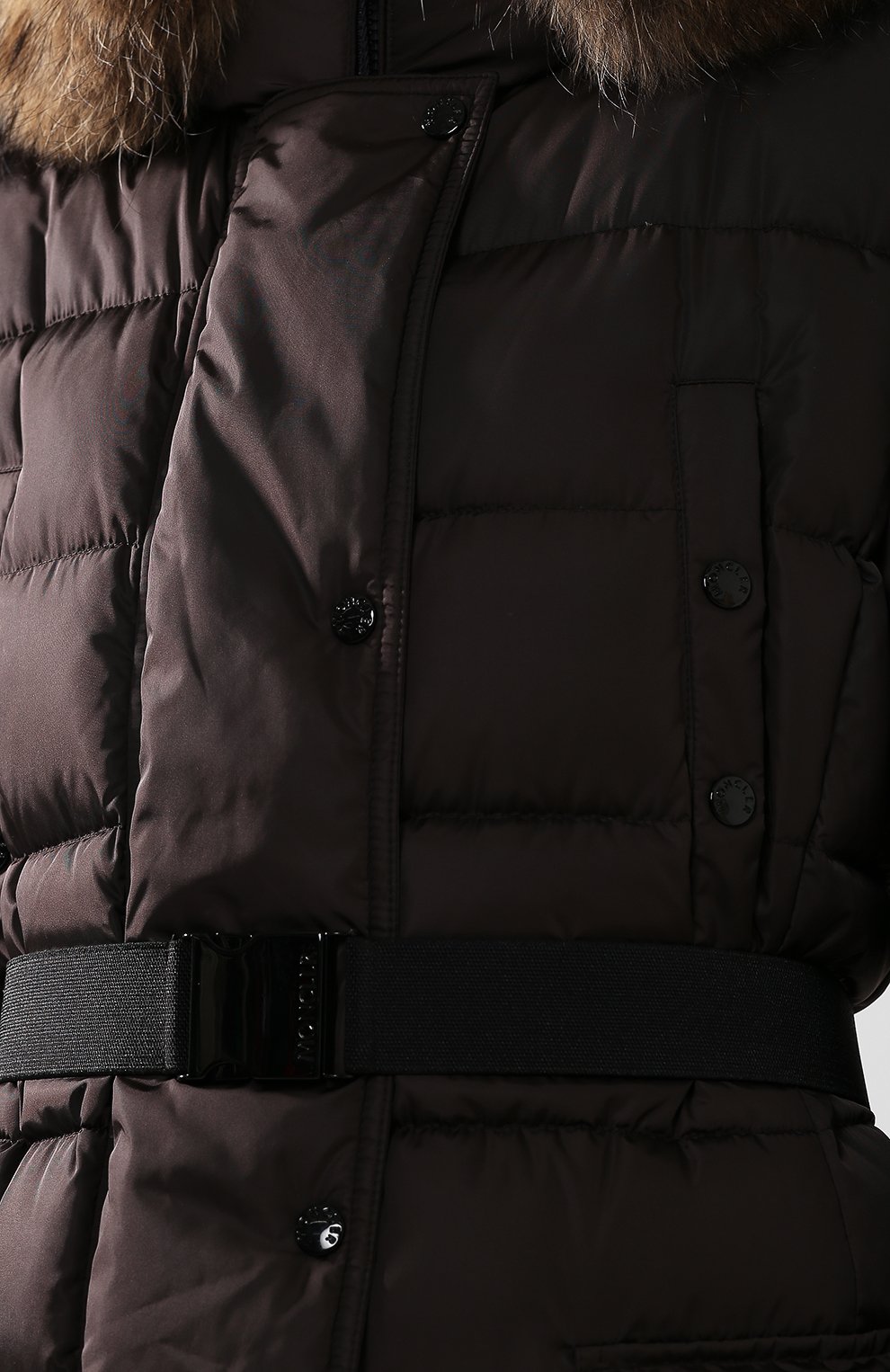 Пуховик с меховой отделкой капюшона MONCLER, арт. D2-093-49884-25-68065, фото 5