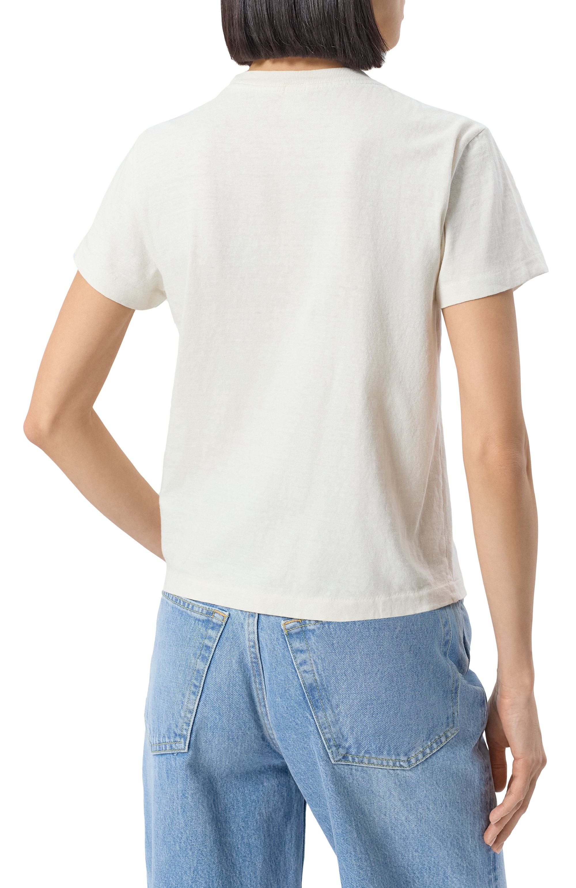 Хлопковая футболка RE/DONE, арт. 024-02WCGT309, фото 4