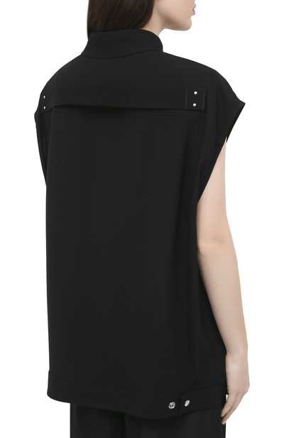 Рубашка из вискозы RICK OWENS, арт. RP21S3725/Y, фото 4