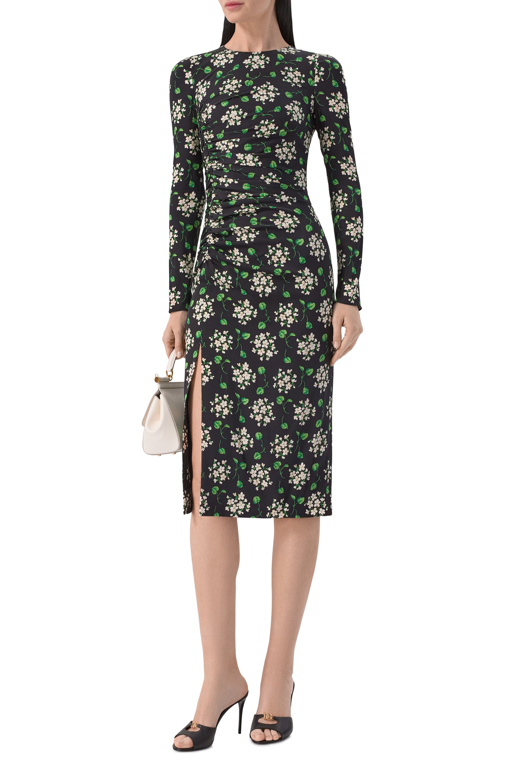 Шелковое платье DOLCE & GABBANA, арт. F664HT/FSA85, фото 2